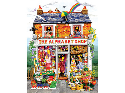 THE ALPHABET SHOP 500pc