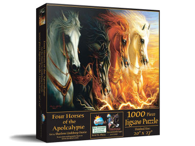 4 HORSES OF APOCALYPSE 1000pc