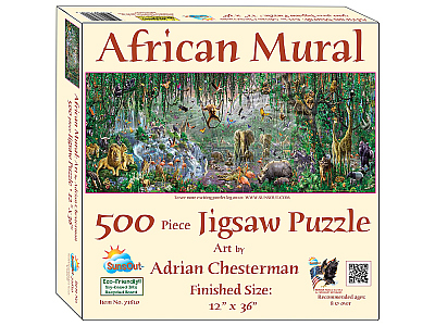 AFRICAN MURAL 500pc