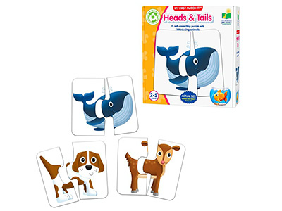 HEADS & TAILS MATCH IT PUZZLES