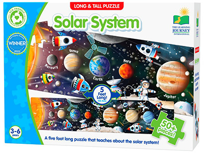 SOLAR SYSTEM FLOOR PUZ 50pc