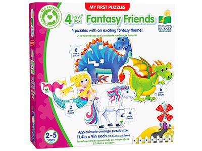 FANTASY FRIENDS 4 PUZZLES