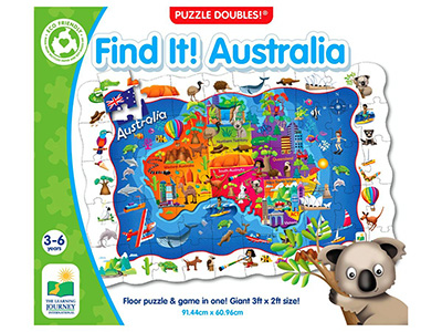 FIND IT! AUSTRALIA PUZZLE 50pc