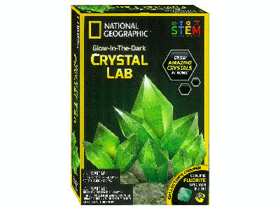 GLOW-IN-THE-DARK CRYSTAL LAB GLOW-IN-THE-DARK CRYSTAL LAB
