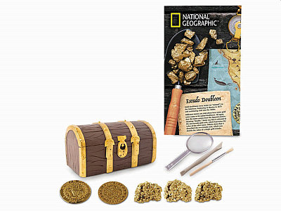 GOLD DOUBLOON DIG KIT NAT GEO