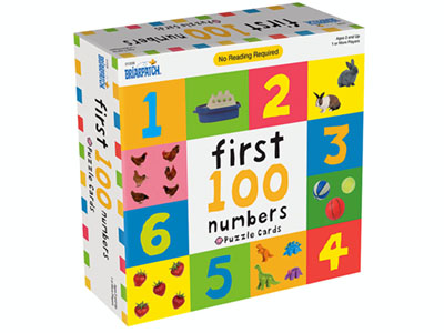 FIRST 100 NUMBERS PUZZLE CARDS