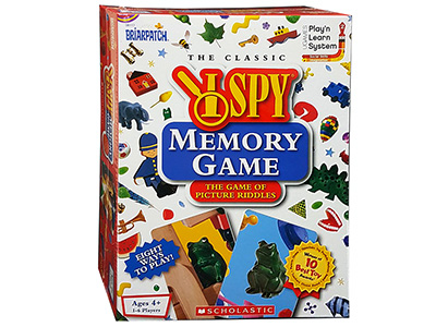 I SPY MEMORY GAME