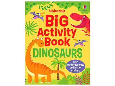 BIG ACTIVITY BOOK DINOSAURS