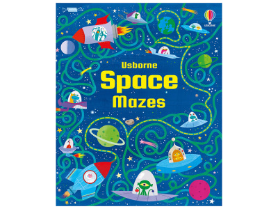 SPACE MAZE JIGSAW & BOOK