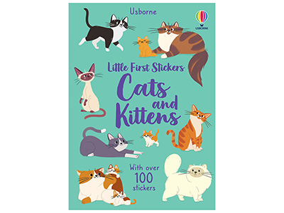 FIRST STICKER BOOK CATS KITTEN FIRST STICKER BOOK CATS KITTEN