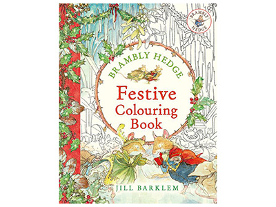 BRAMBLY HEDGE FESTIVE COLORING