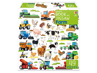 FARM BOOK & JIGSAW