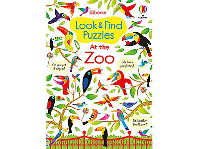 LOOK & FIND PUZZLES AT THE ZOO
