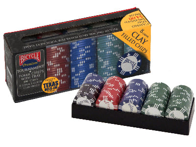 BICYCLE POKER CHIP 8GM Pk/100 BICYCLE POKER CHIP 8GM Pk/100