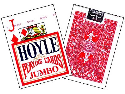 HOYLE POKER JUMBO FACE SINGLES HOYLE POKER JUMBO FACE SINGLES