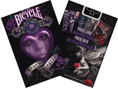 BICYCLE POKER ANNE STOKES DARK BICYCLE POKER ANNE STOKES DARK