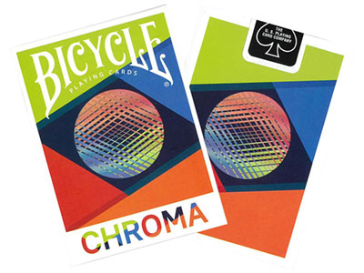 BICYCLE POKER CHROMA FOIL BICYCLE POKER CHROMA FOIL