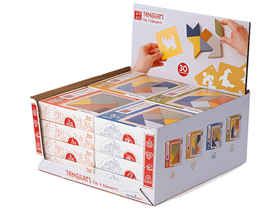 TANGRAM 4 ELEMENTS DISP 16pc