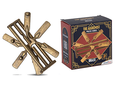 THE ALCHEMIST PUZZLE - BRASS