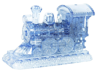 3D STEAM LOCO CRYSTAL PUZZLE