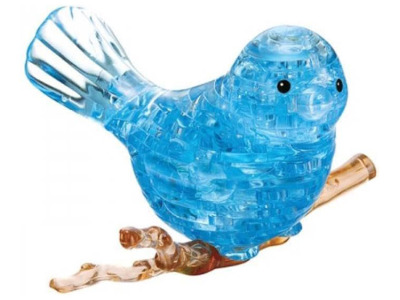 3D BLUEBIRD CRYSTAL PUZZLE