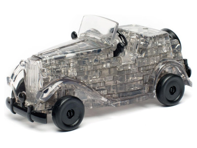 3D CLASSIC CAR,CLEAR,CRYSTAL P