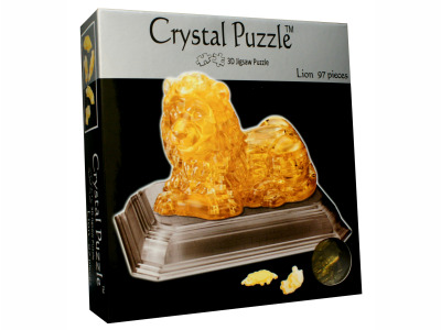 3D LION CRYSTAL PUZZLE 3D LION CRYSTAL PUZZLE