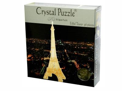 3D EIFFEL TOWER CRYSTAL PUZZLE