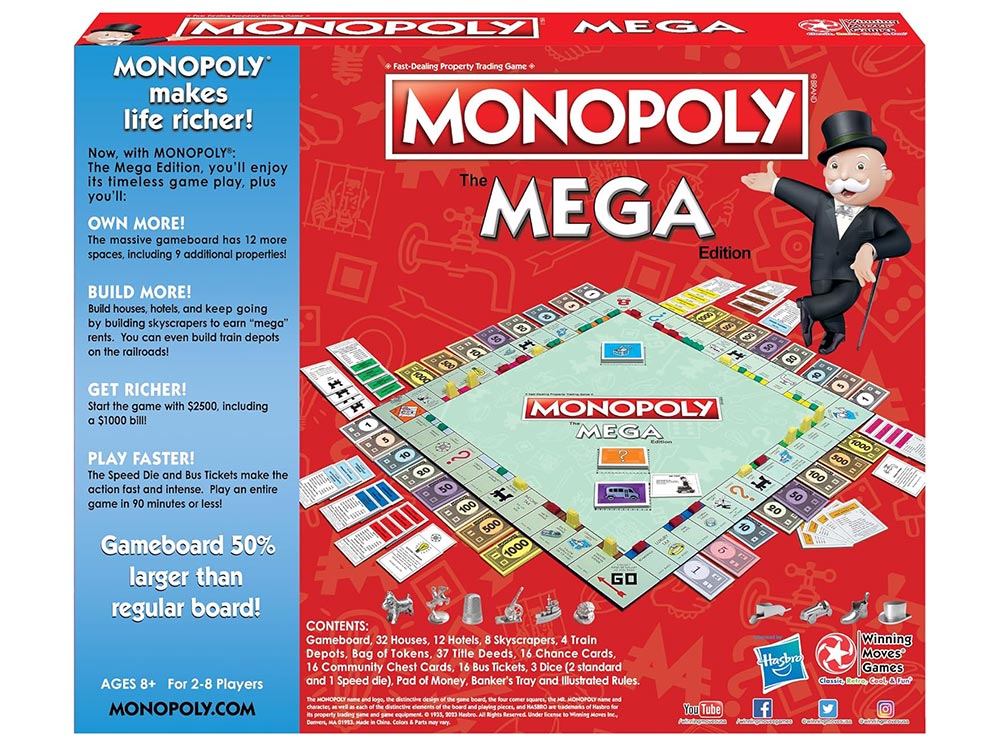 MONOPOLY - MEGA USA EDITION