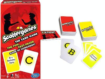 SCATTERGORIES CARD GAME