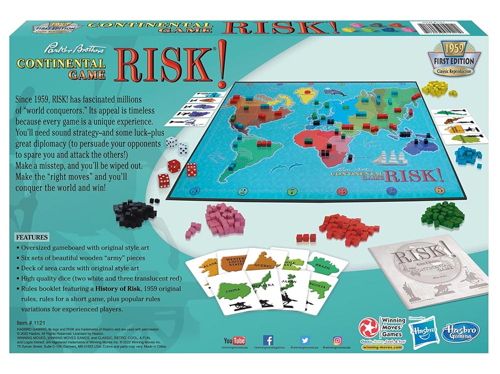 RISK, 1959 1st EDITION