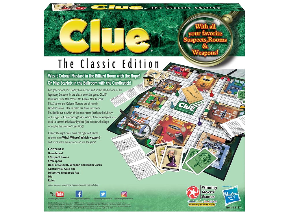 CLUE - CLASSIC 1949 EDITION