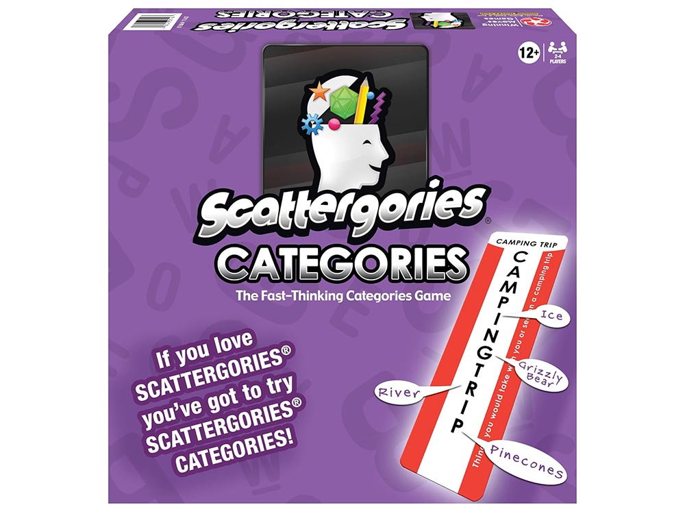 SCATTERGORIES CATEGORIES