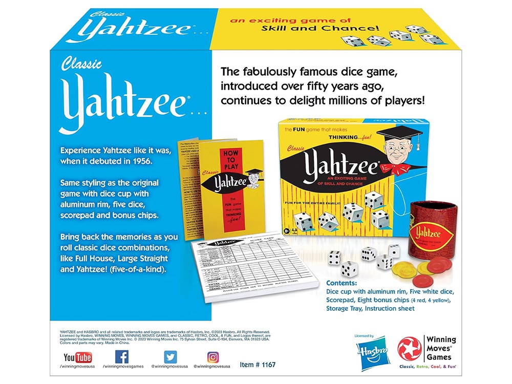 YAHTZEE CLASSIC EDITION