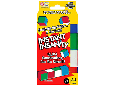 INSTANT INSANITY Puzzle