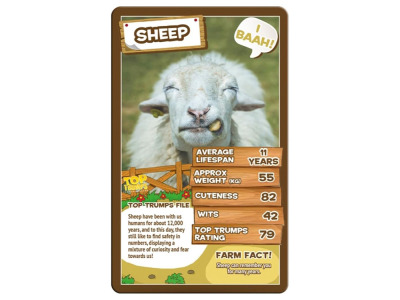 TOP TRUMPS FARM ANIMALS