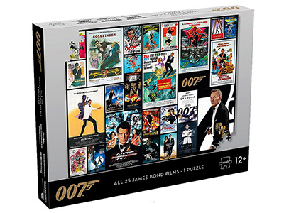 007 JAMES BOND FILMS 1000pc
