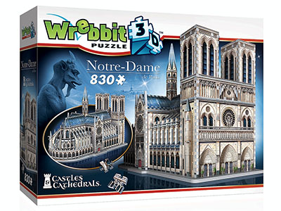 WREBBIT 3D NOTRE-DAME 830pcs