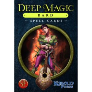Kobold Press - Deep Magic Spell Cards - Bard width=