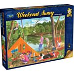 Puzzle - Weekend Away Lakeside 1000Pc