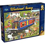 Puzzle - Weekend Away Narrowboat 1000Pc